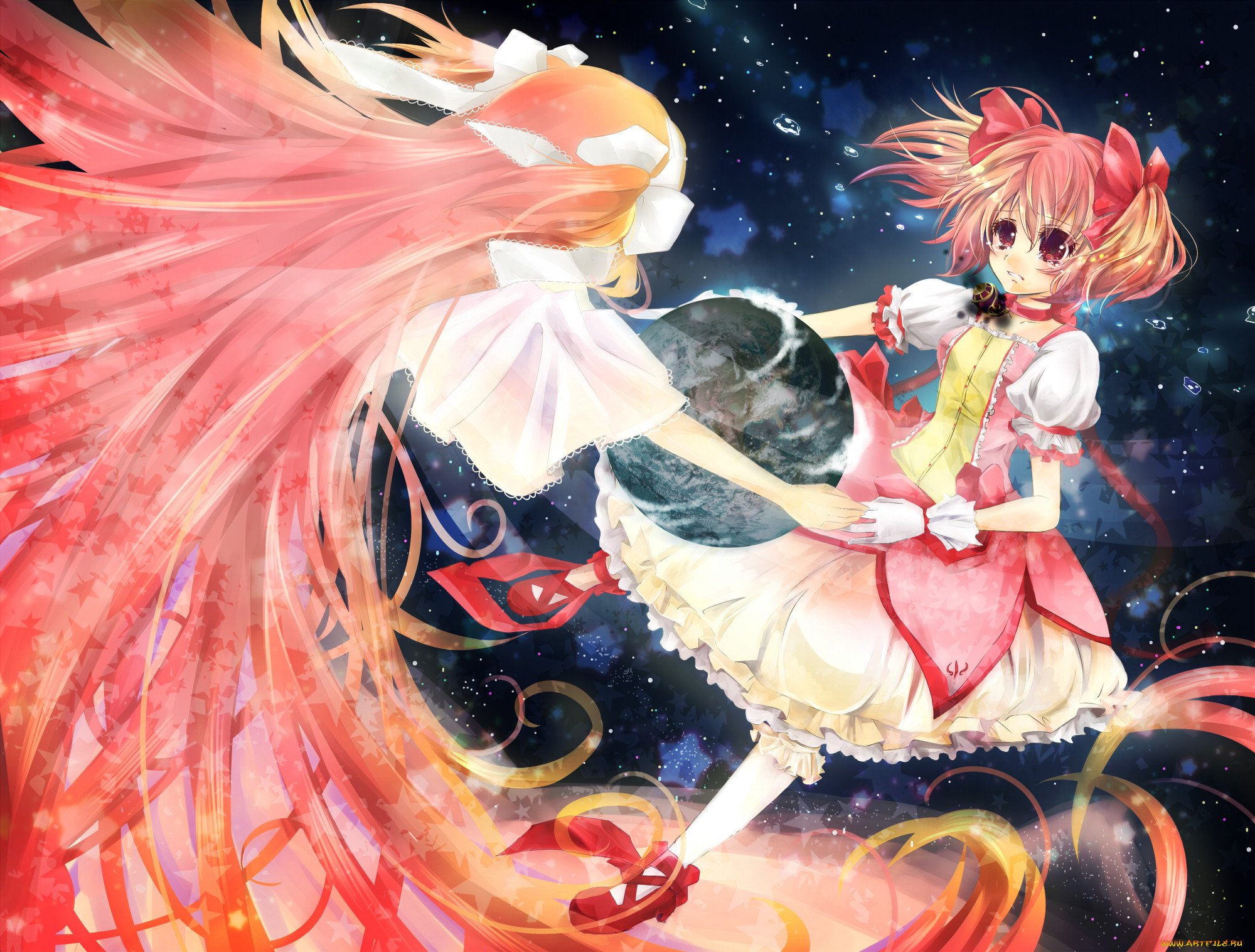 , mahou shoujo madoka magika, goddess, madoka, kaname, , , -, , , , , , , mahou, shoujo, magica